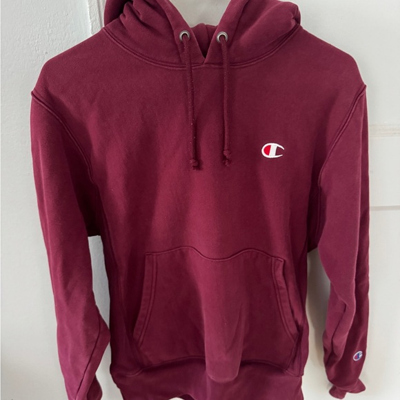 Champion Tops - Champion Maroon Hoodie